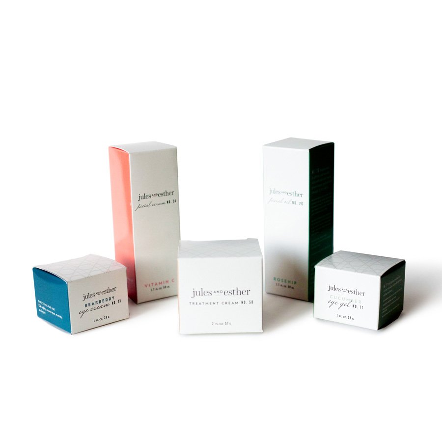 Custom Cream Boxes
