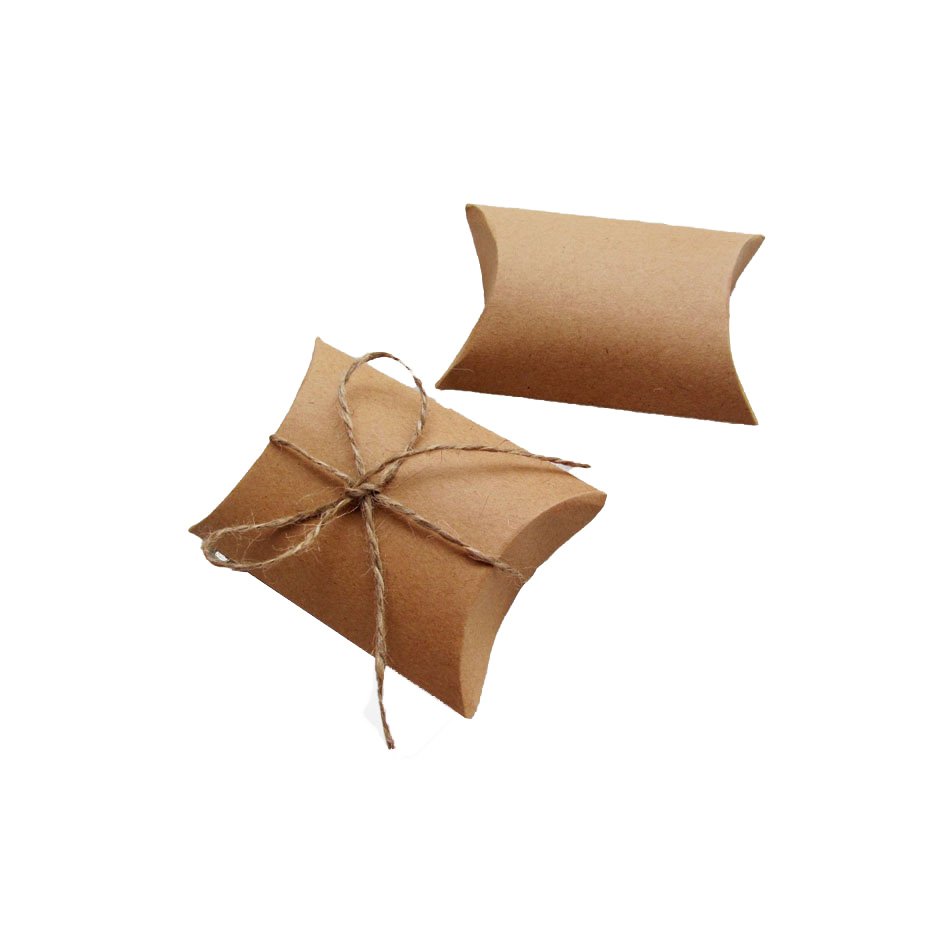 Kraft Pillow Boxes