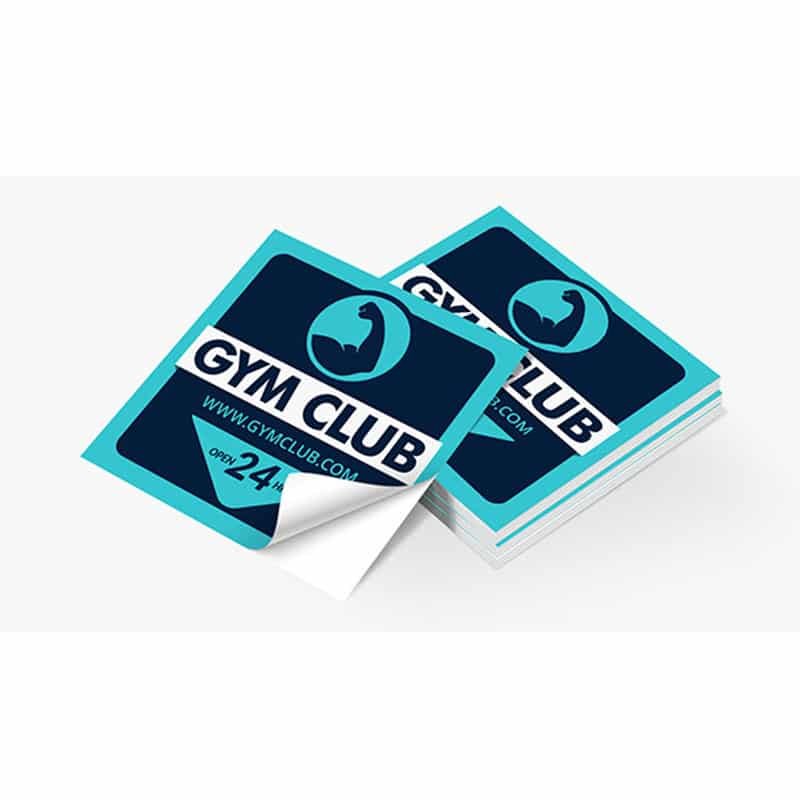 Custom Square Cut Labels
